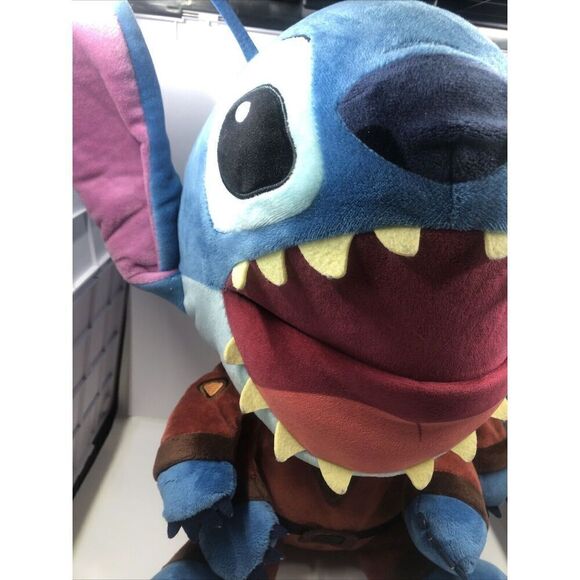 Disney Lilo and Stitch Evil Stitch 16" HugMe Vibrating Plush Toy Works - Picture 2 of 16